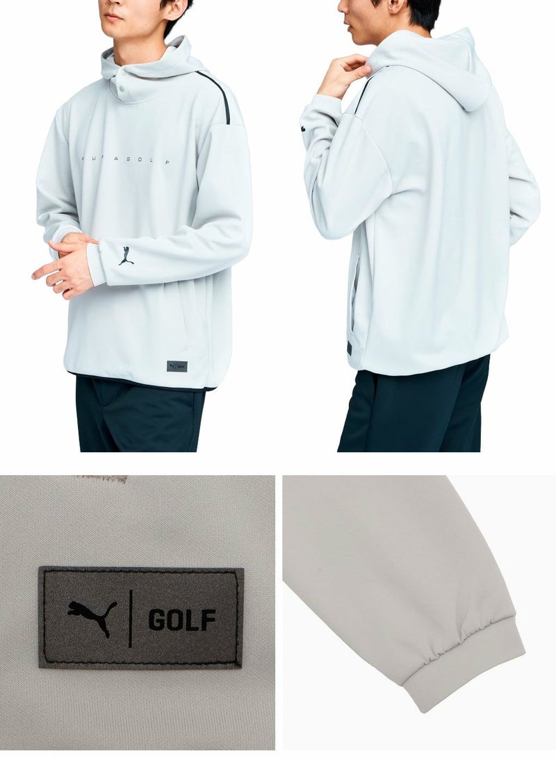 プーマゴルフPBプルオーバーフーディ635772ゴルフキャップ帽子PUMA2024秋冬モデル日本正規品