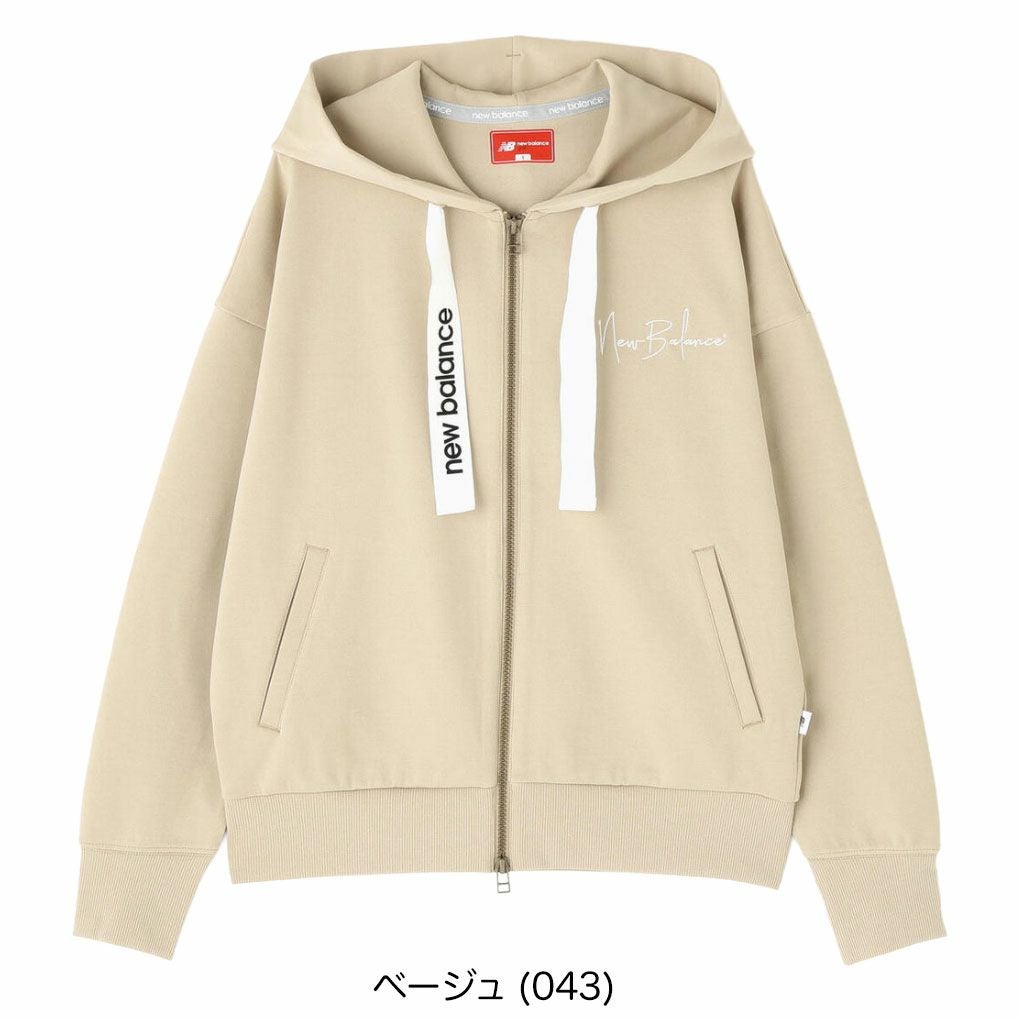 ニューバランススウェットフルジップフーディー012-5262502レディースゴルフウェアnewbalance2025秋冬モデル日本正規品