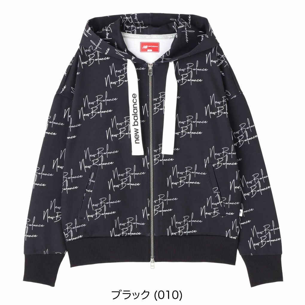 ニューバランススウェットフルジップフーディー012-5262502レディースゴルフウェアnewbalance2025秋冬モデル日本正規品