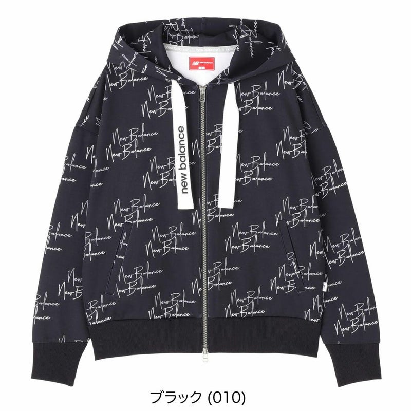 ニューバランススウェットフルジップフーディー012-5262502レディースゴルフウェアnewbalance2025秋冬モデル日本正規品