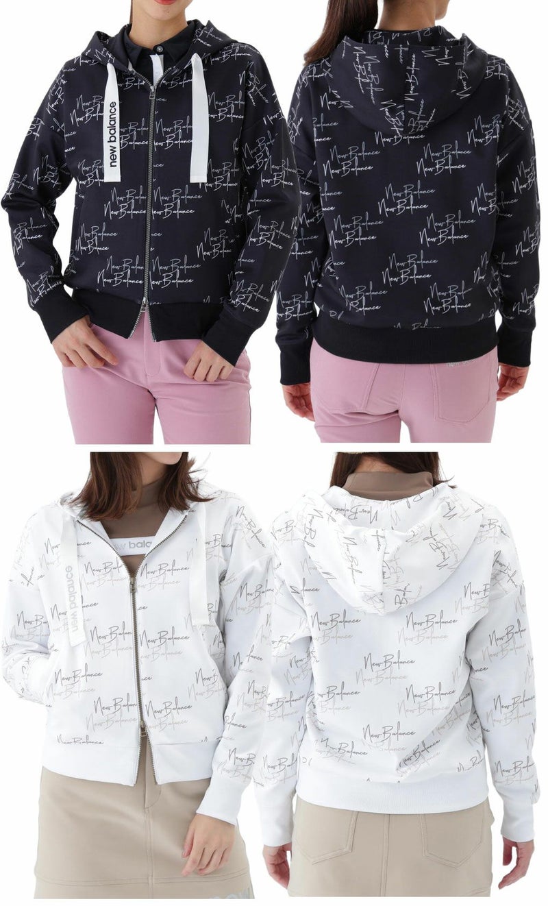ニューバランススウェットフルジップフーディー012-5262502レディースゴルフウェアnewbalance2025秋冬モデル日本正規品
