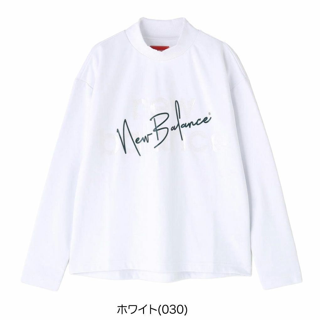 ニューバランス長袖モックネックプルオーバー012-5267504レディースゴルフウェアnewbalance2025秋冬モデル日本正規品