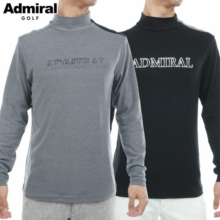 アドミラルAdmiralGolfスエード起毛ハイネックシャツADMA575ゴルフウェア2025秋冬モデル日本正規品