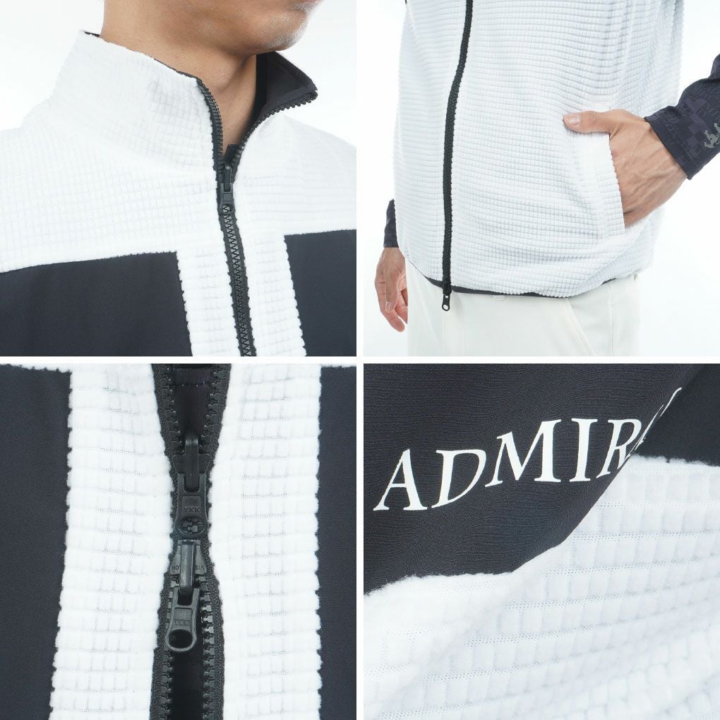 アドミラルAdmiralGolfリバーシブルボアベストADMA578ゴルフウェア2025秋冬モデル日本正規品