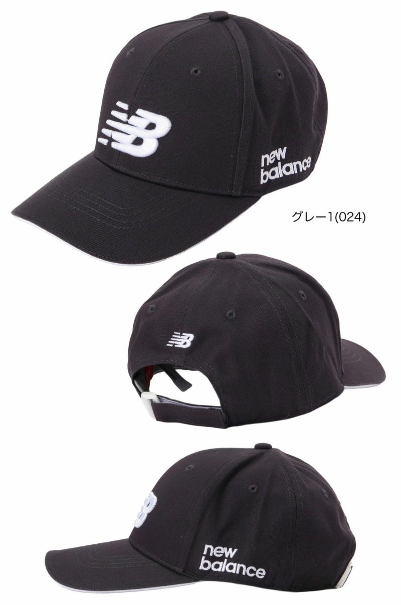 ニューバランスロゴ6パネルキャップ012-4987005メンズゴルフキャップ帽子newbalance2025春夏モデル日本正規品