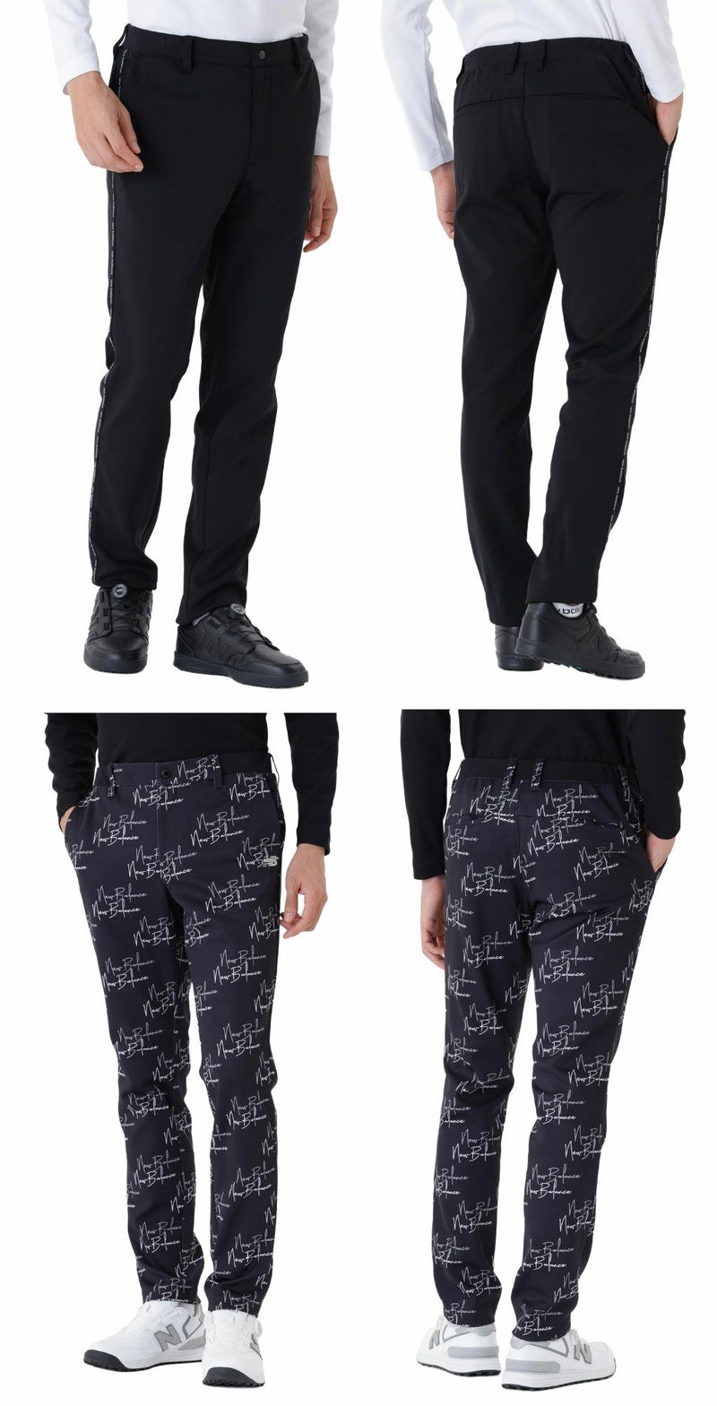 ニューバランスUVスウェットテーパードロングパンツ012-5236008メンズゴルフウェアnewbalance2025秋冬モデル日本正規品