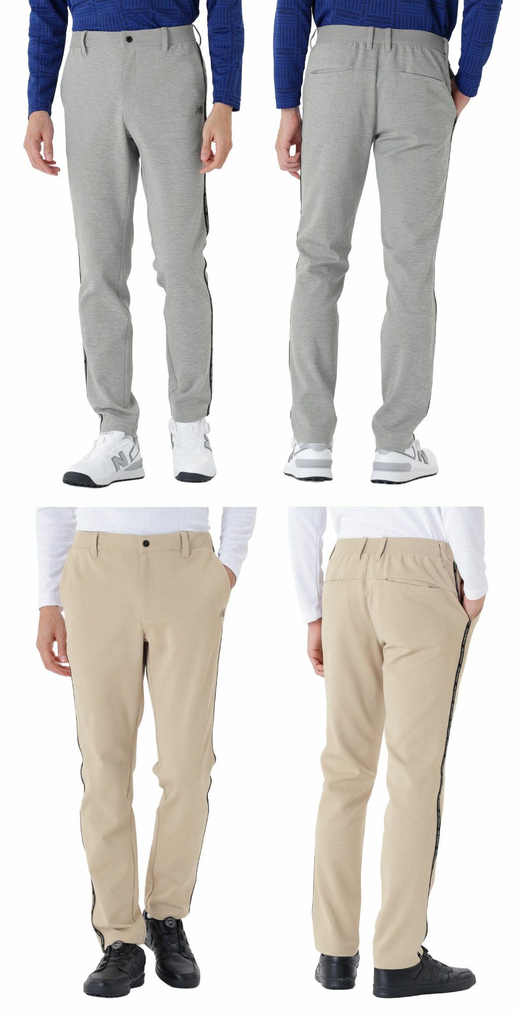 ニューバランスUVスウェットテーパードロングパンツ012-5236008メンズゴルフウェアnewbalance2025秋冬モデル日本正規品