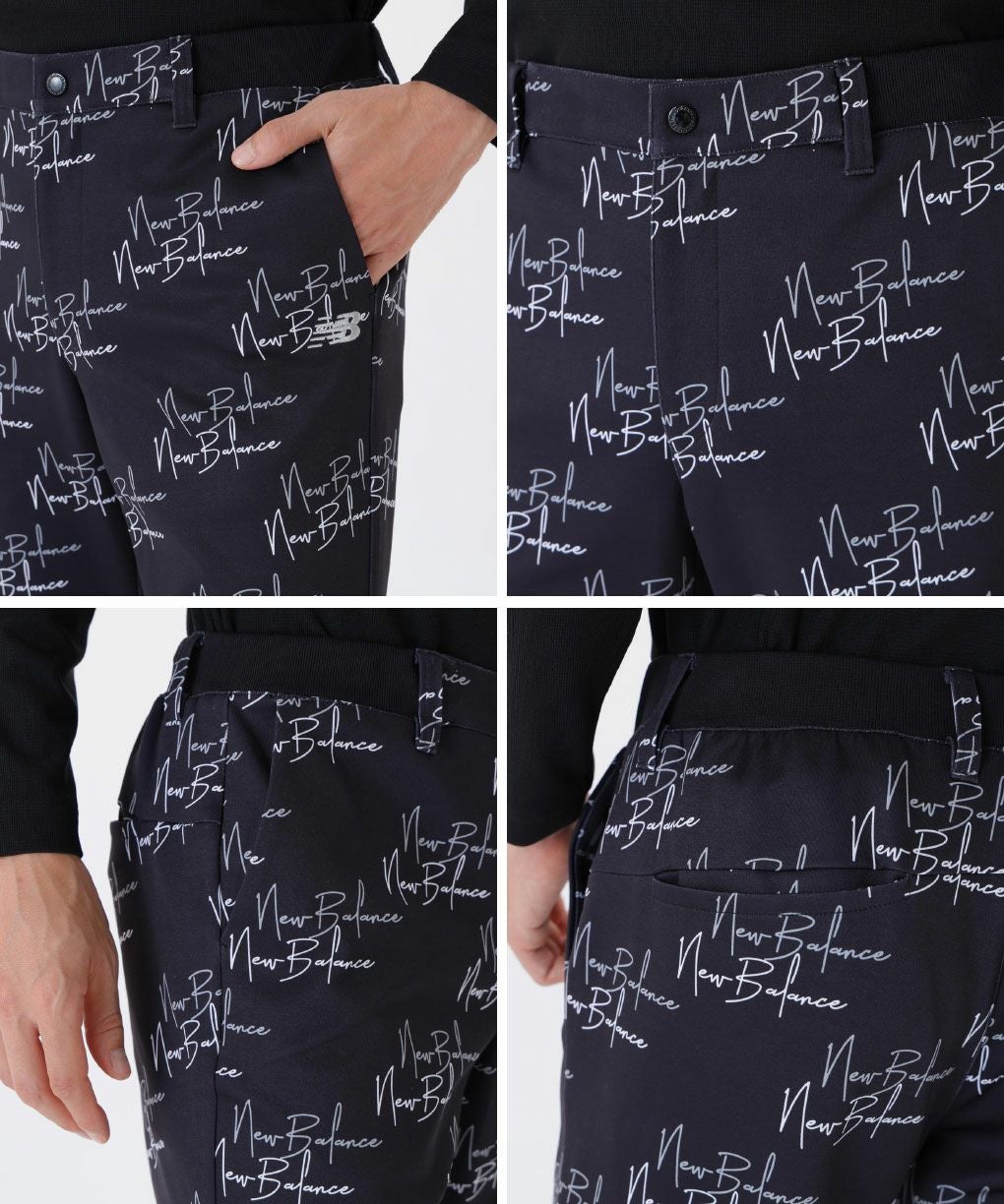 ニューバランスUVスウェットテーパードロングパンツ012-5236008メンズゴルフウェアnewbalance2025秋冬モデル日本正規品