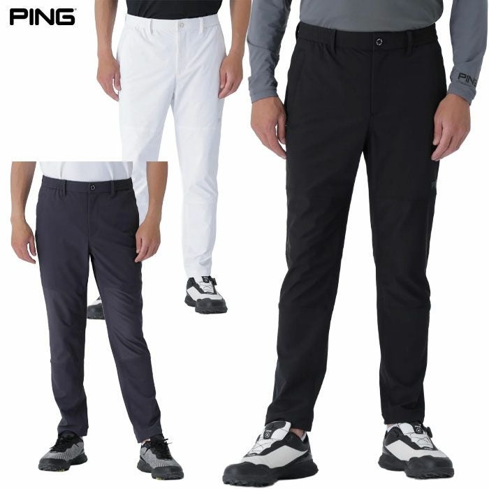 ピンダブルフェイスヒザ切替テーパードパンツ621-5231802メンズPING2025秋冬モデル日本正規品