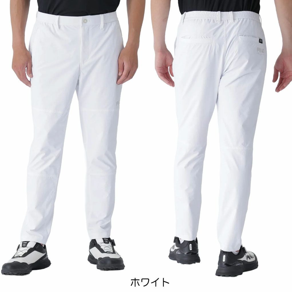 ピンダブルフェイスヒザ切替テーパードパンツ621-5231802メンズPING2025秋冬モデル日本正規品