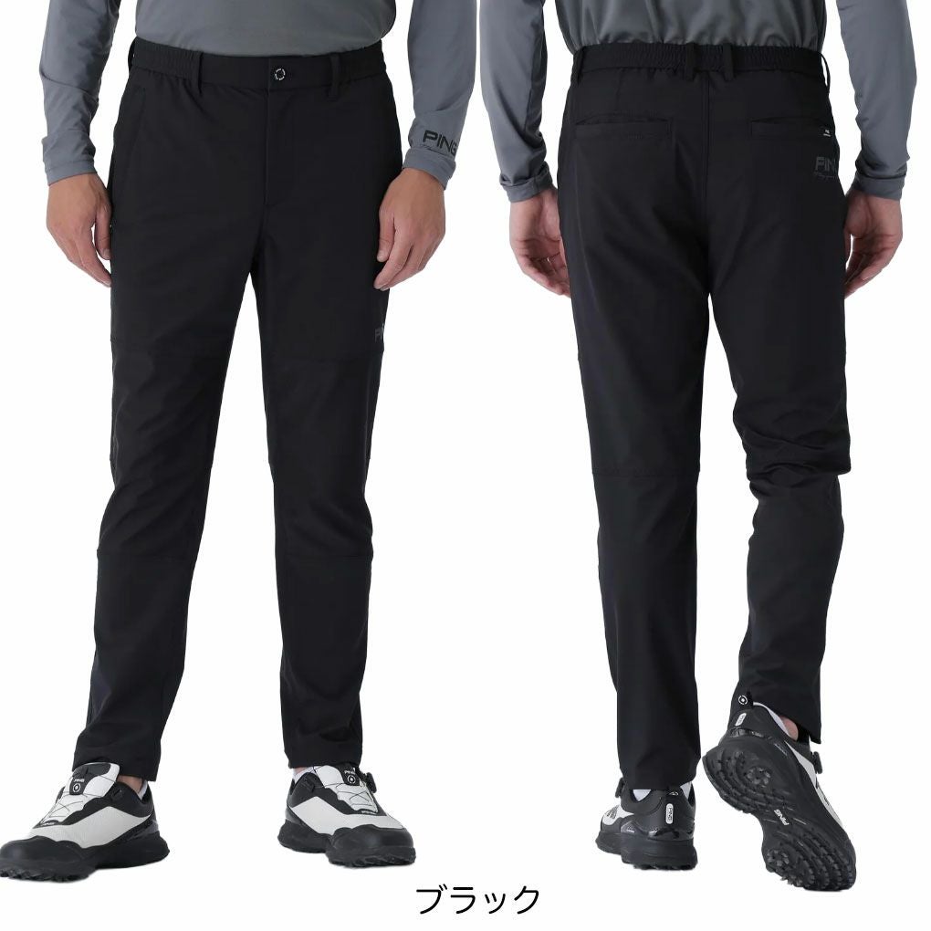 ピンダブルフェイスヒザ切替テーパードパンツ621-5231802メンズPING2025秋冬モデル日本正規品