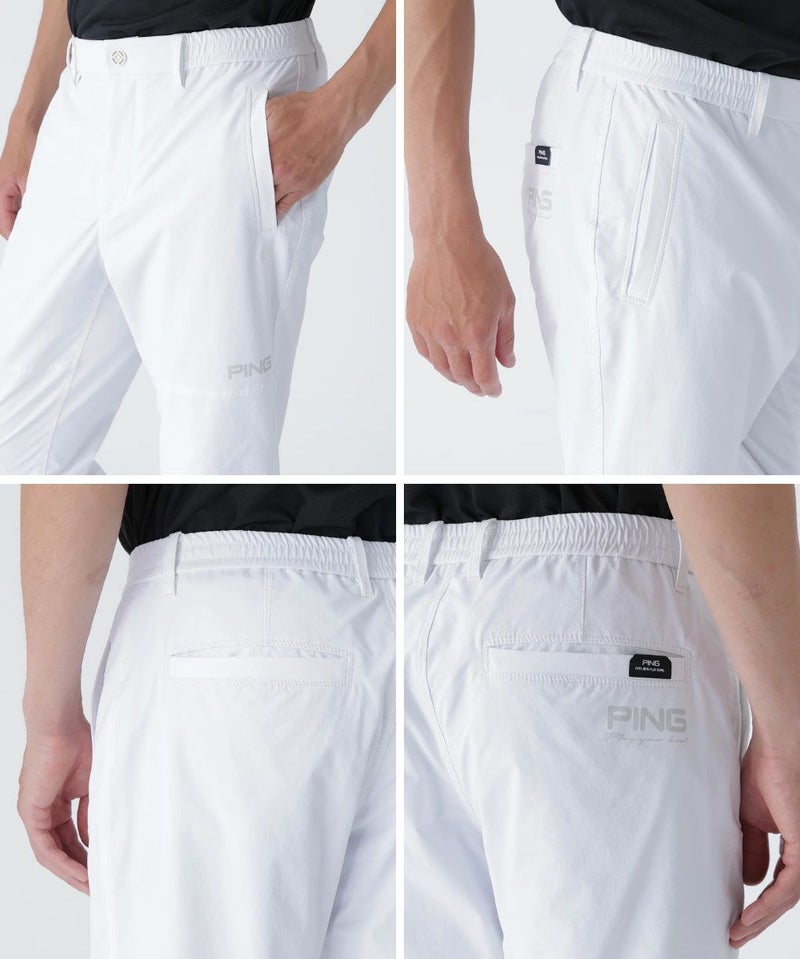 ピンダブルフェイスヒザ切替テーパードパンツ621-5231802メンズPING2025秋冬モデル日本正規品
