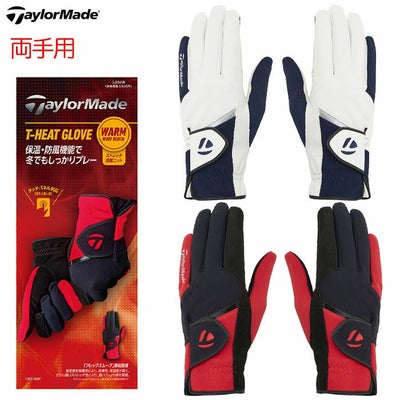 テーラーメイドT-HEATグローブTL608メンズ両手用ラウンド用品TaylorMadeゴルフ2025秋冬モデル