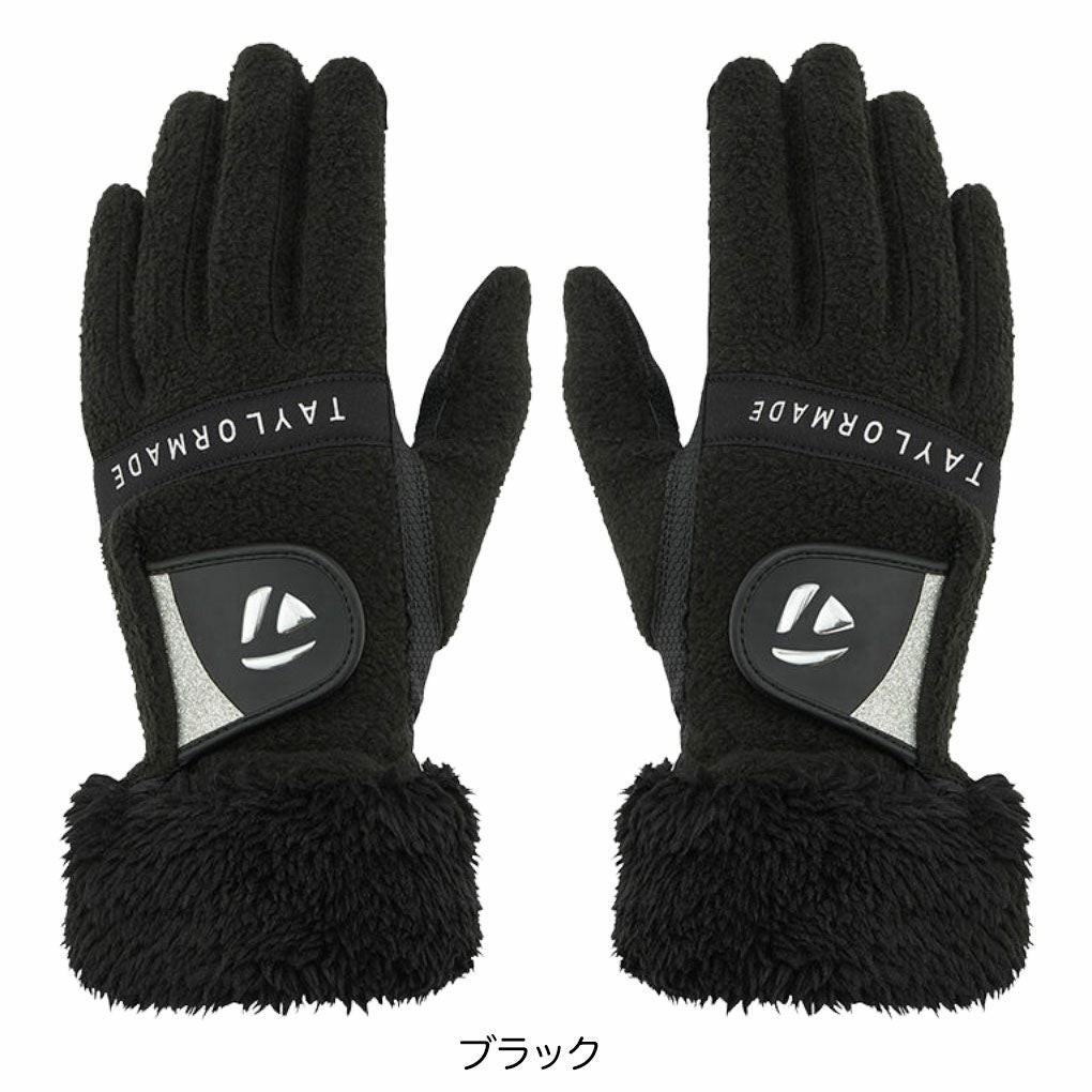 テーラーメイドWボアフリースグローブペアTL609レディース両手用ラウンド用品TaylorMadeゴルフ2025秋冬モデル日本正規品