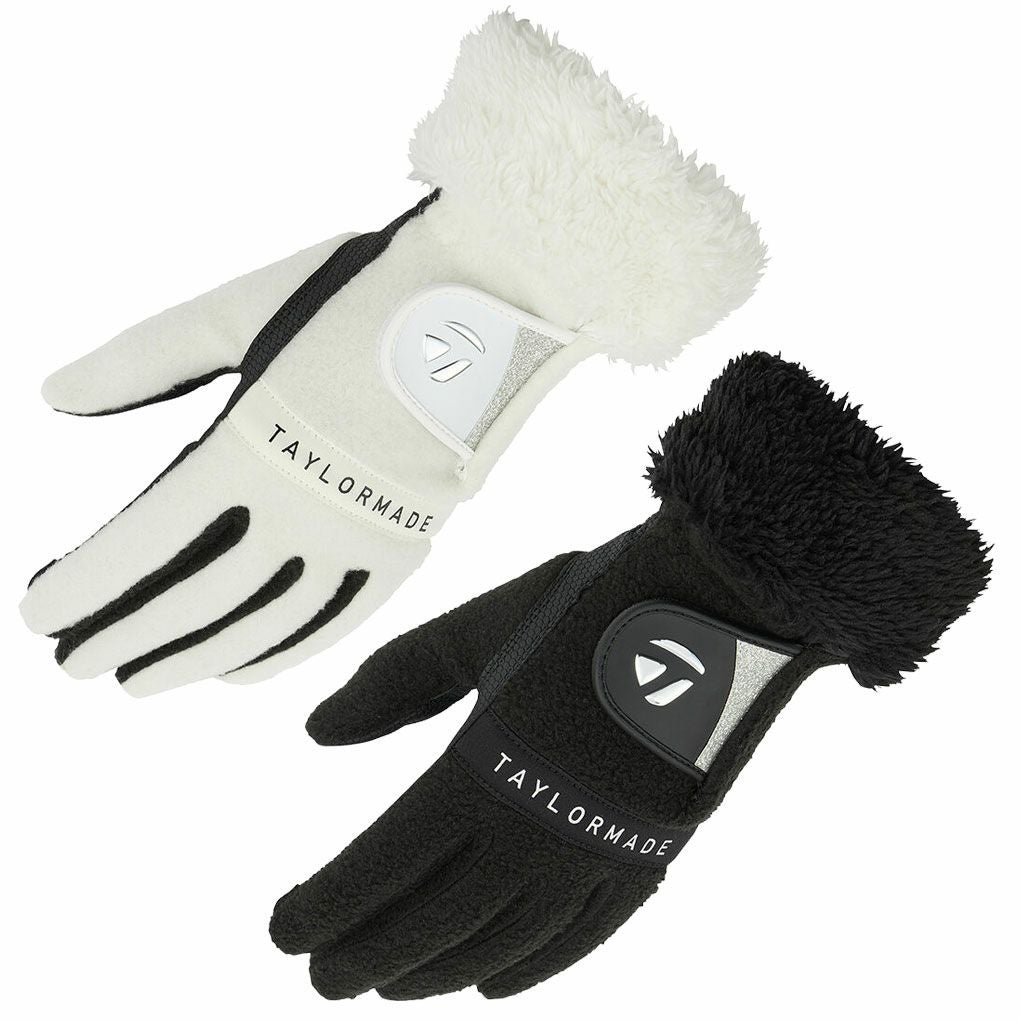 テーラーメイドWボアフリースグローブペアTL609レディース両手用ラウンド用品TaylorMadeゴルフ2025秋冬モデル日本正規品