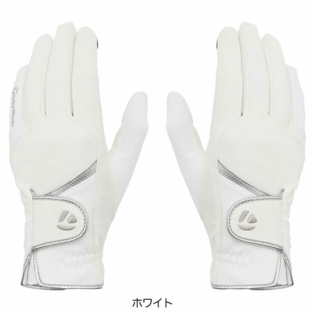 テーラーメイドT-HEATレディグローブペアTL610レディース両手用ラウンド用品TaylorMadeゴルフ2025秋冬モデル日本正規品