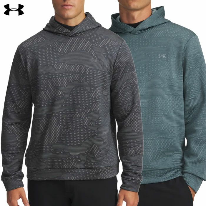 アンダーアーマUAドライブミッドレイヤージャカードフーディー6003724メンズゴルフウェアゴルフUNDERARMOUR2025秋冬モデル日本正規品