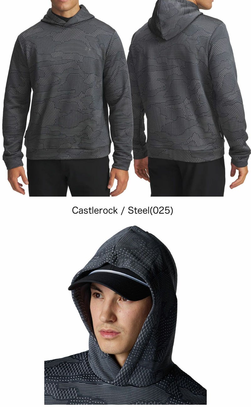 アンダーアーマUAドライブミッドレイヤージャカードフーディー6003724メンズゴルフウェアゴルフUNDERARMOUR2025秋冬モデル日本正規品