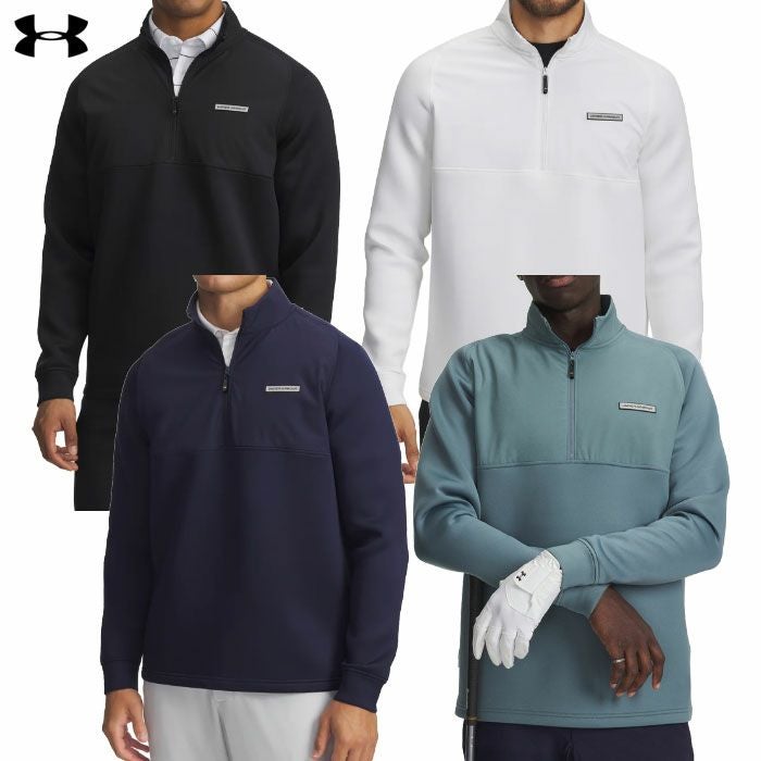 アンダーアーマドライブプロハイブリッド1/4ジップミッドレイヤー6005666メンズゴルフウェアゴルフUNDERARMOUR2025秋冬モデル日本正規品