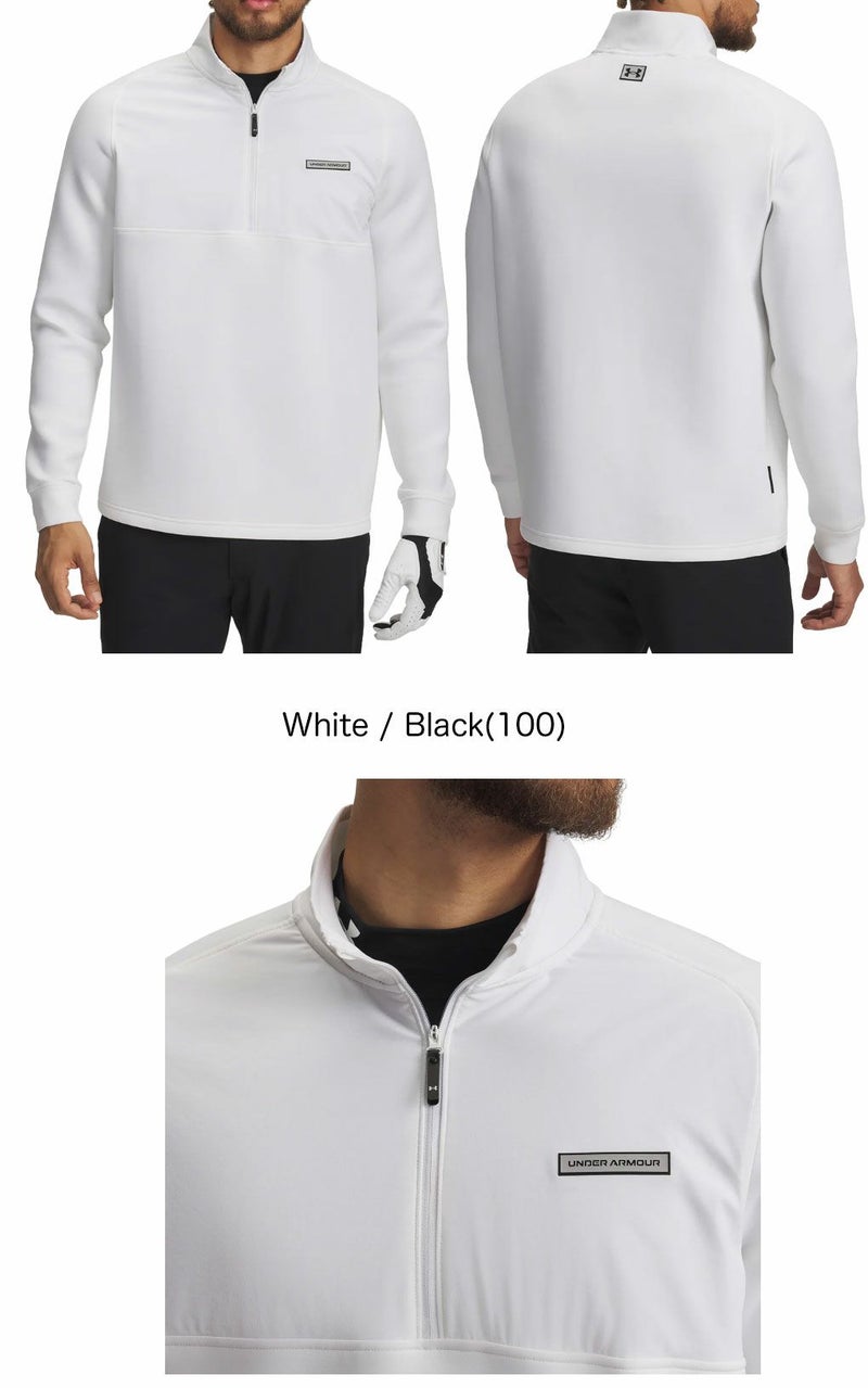 アンダーアーマドライブプロハイブリッド1/4ジップミッドレイヤー6005666メンズゴルフウェアゴルフUNDERARMOUR2025秋冬モデル日本正規品