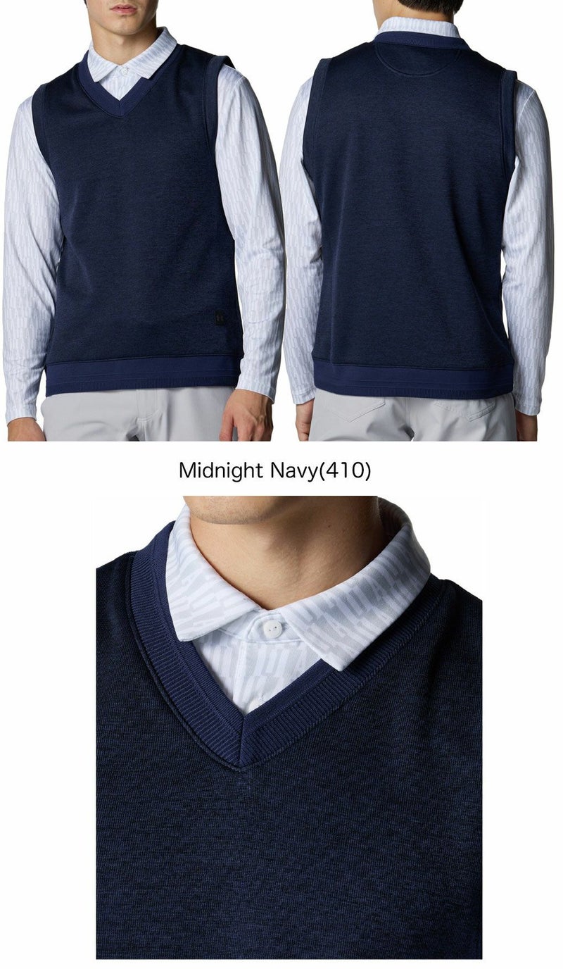 アンダーアーマUAドライブストームセーターフリースベスト6007928メンズゴルフウェアゴルフUNDERARMOUR2025秋冬モデル日本正規品