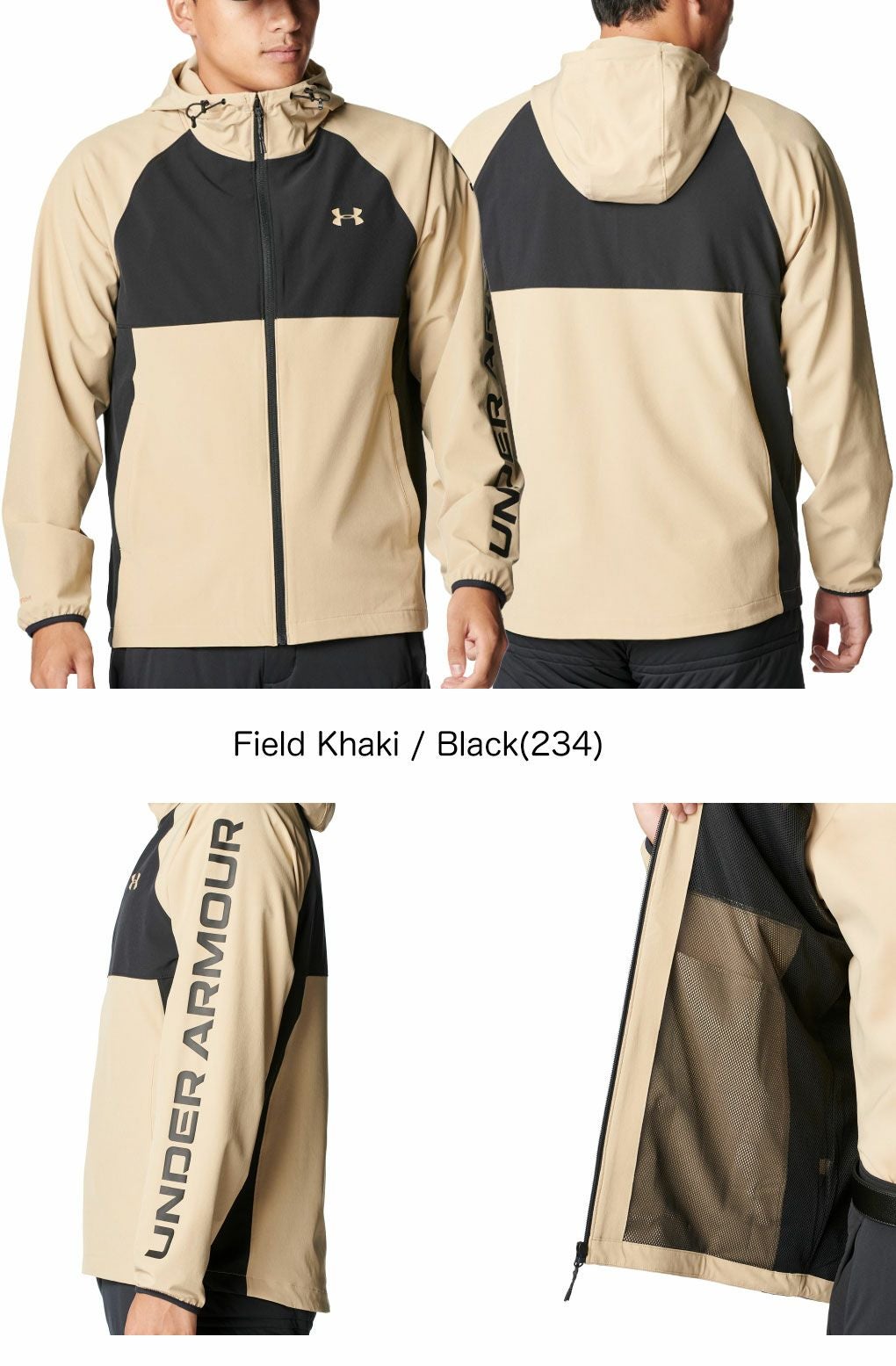 アンダーアーマーUAドライブウインドフルジップジャケット6007926メンズゴルフウェアゴルフUNDERARMOUR2025秋冬モデル日本正規品