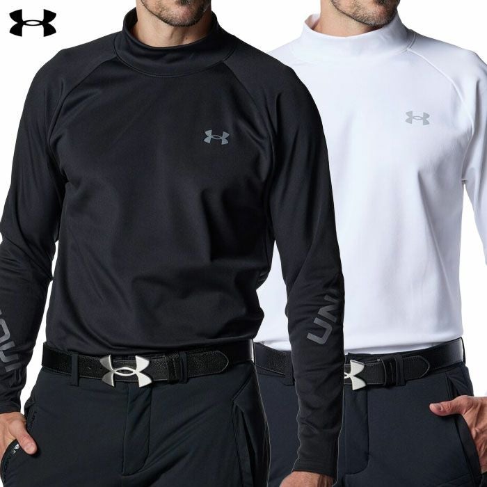 アンダーアーマUAドライブコールドウェザープロロングスリーブモックネックシャツ6007930メンズゴルフウェアゴルフUNDERARMOUR2025秋冬モデル日本正規品