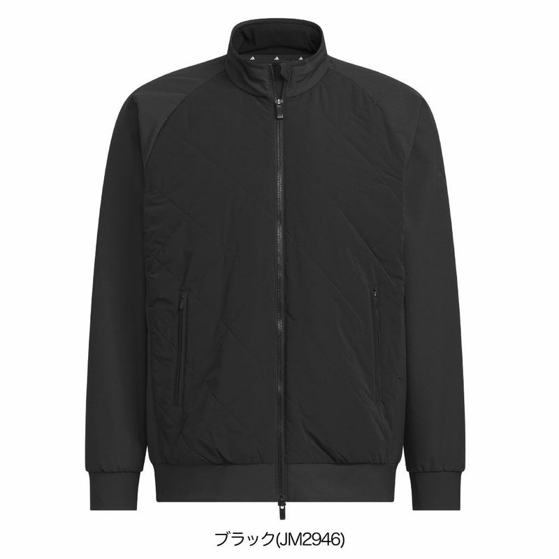 アディダスCOLD.RDY保温キルトコンビネーションフルジップジャケットJVU97メンズゴルフウェアゴルフ2025秋冬モデルadidas日本正規品
