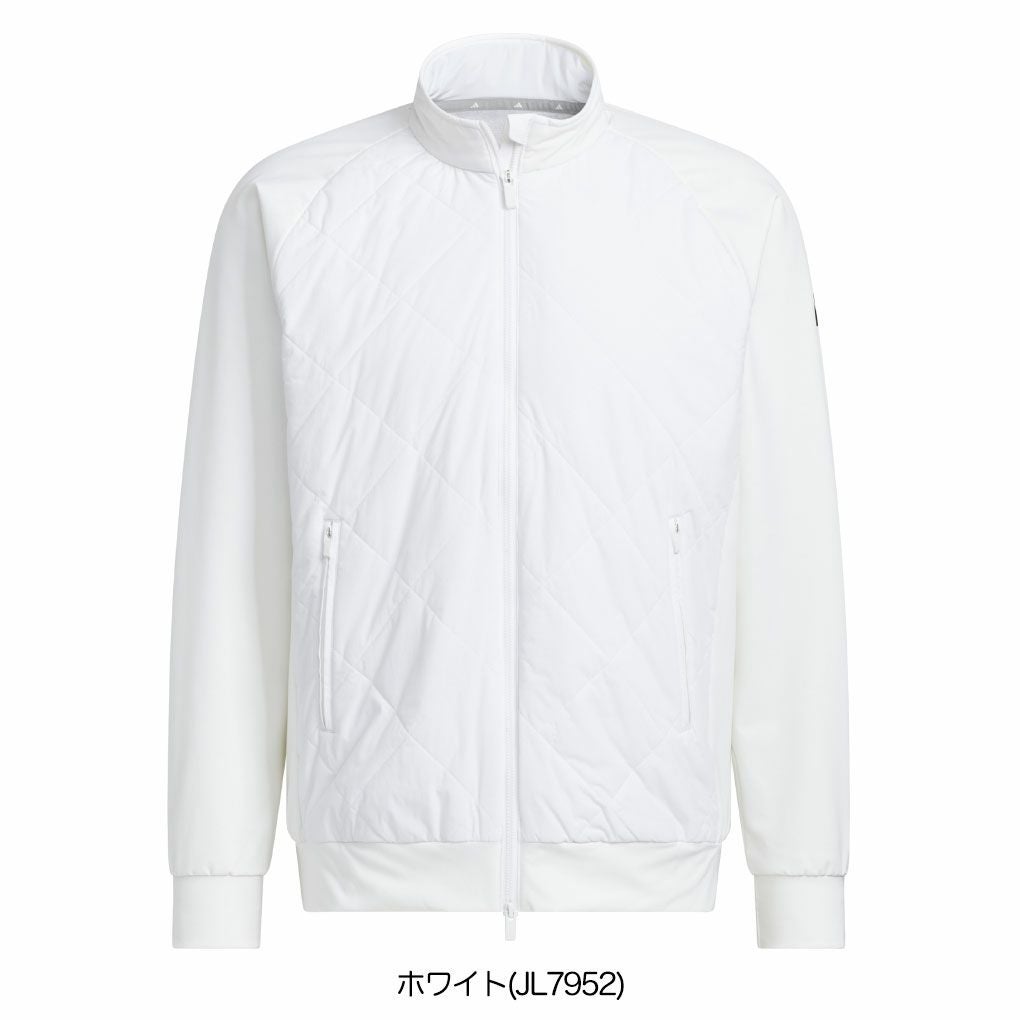 アディダスCOLD.RDY保温キルトコンビネーションフルジップジャケットJVU97メンズゴルフウェアゴルフ2025秋冬モデルadidas日本正規品