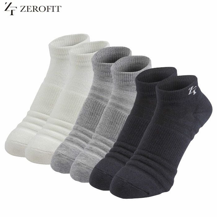 イオンスポーツゼロフィットアンチバクテリアスポーツソックスショートMサイズZEROFITユニセックス日本正規品