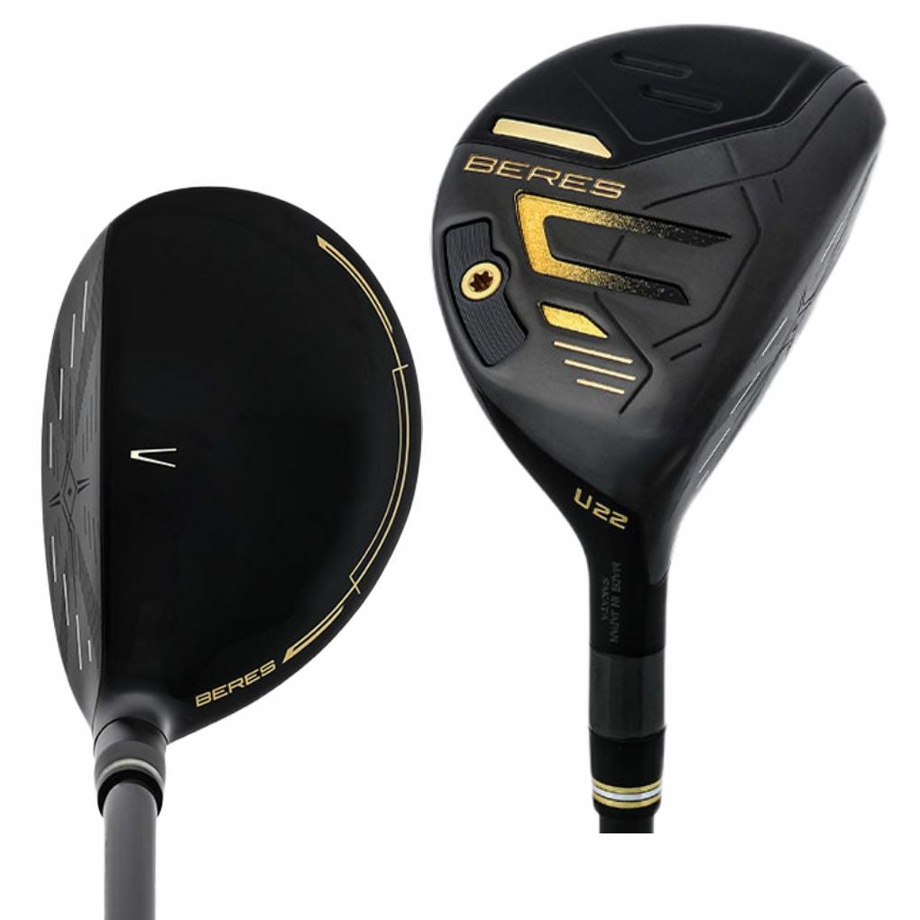 本間ゴルフBERES09BLACKUTILITYメンズ右用ARMRQFXBLACKカーボンシャフトHONMA2024年モデル日本正規品