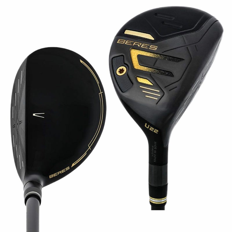 本間ゴルフBERES09BLACKUTILITYメンズ右用ARMRQFXBLACKカーボンシャフトHONMA2024年モデル日本正規品