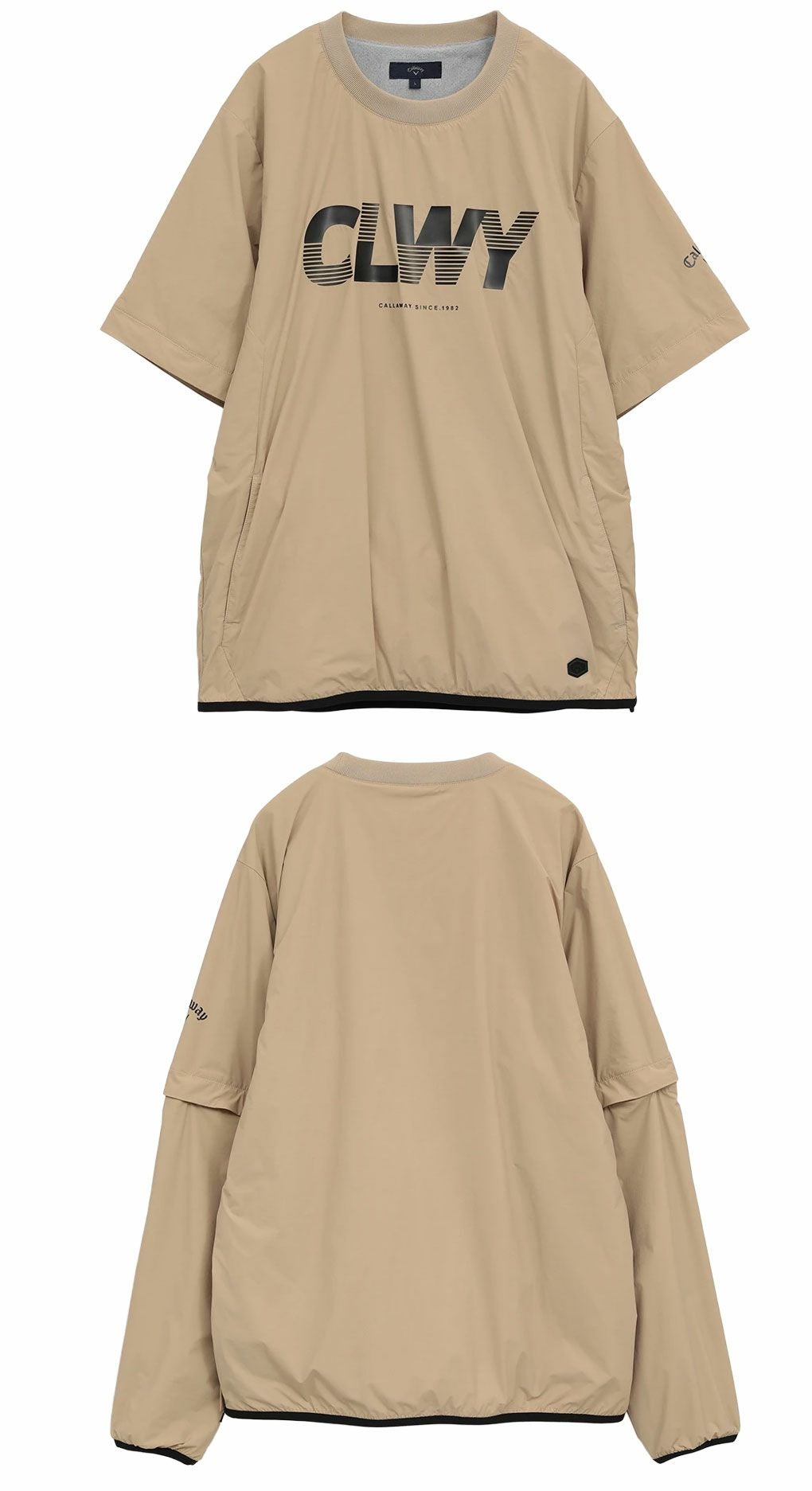 キャロウェイ ストレッチミニリップ2WAYブルゾン C25215104 メンズ