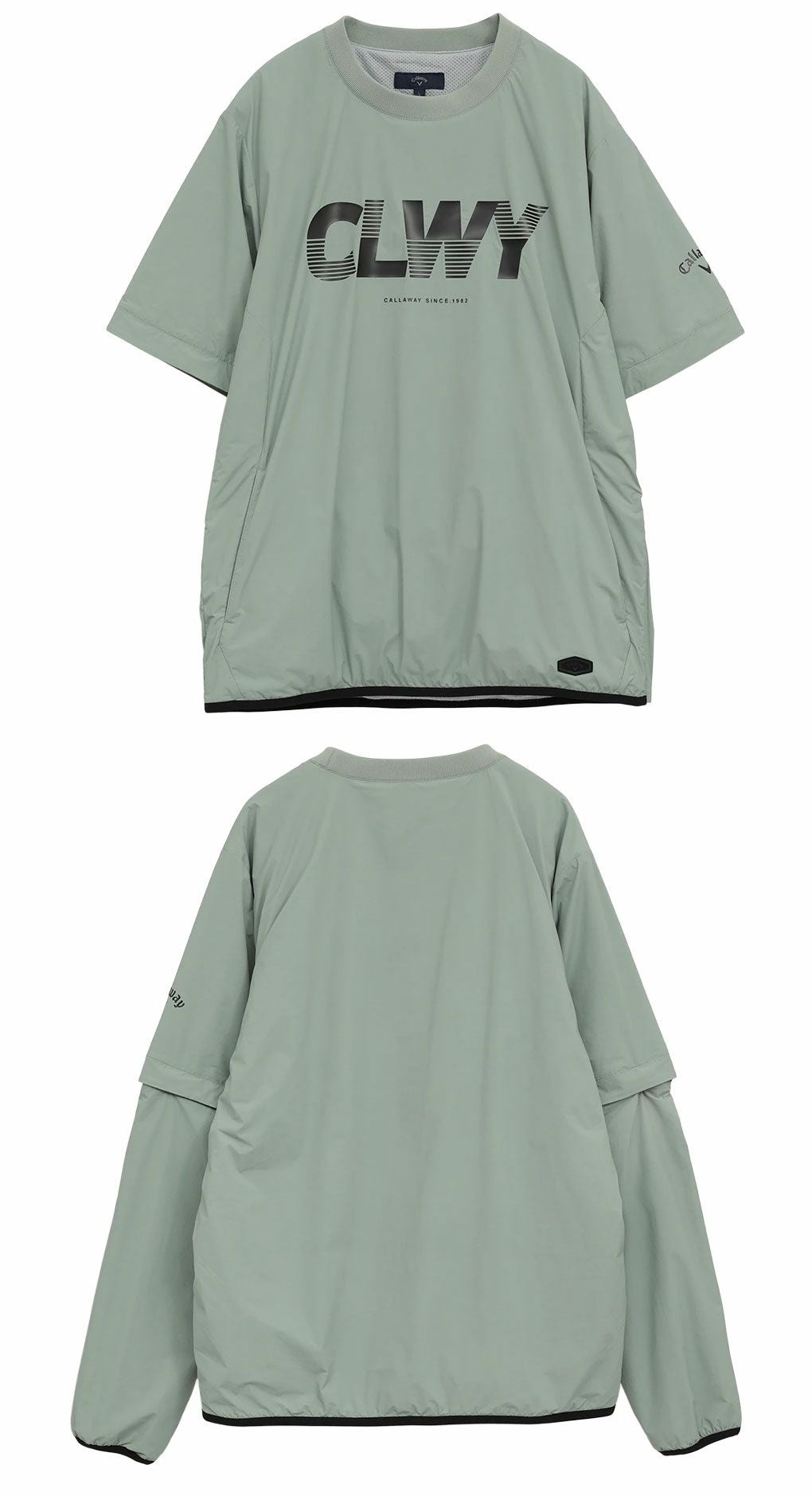 キャロウェイ ストレッチミニリップ2WAYブルゾン C25215104 メンズ