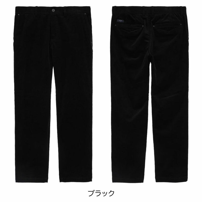キャロウェイストレッチコーデュロイパンツC25226108メンズゴルフウェアゴルフ2025秋冬モデル日本正規品