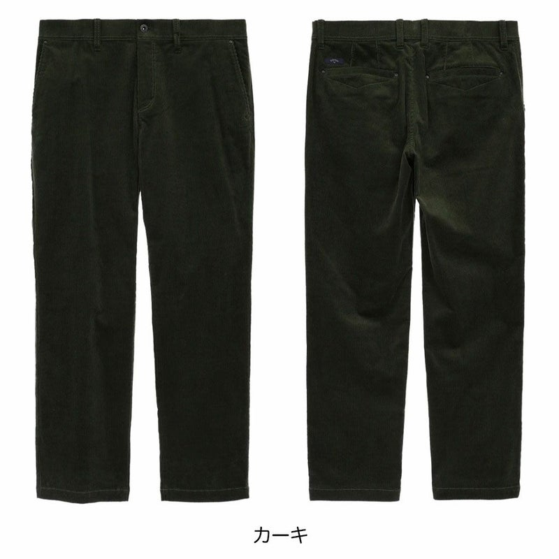 キャロウェイストレッチコーデュロイパンツC25226108メンズゴルフウェアゴルフ2025秋冬モデル日本正規品