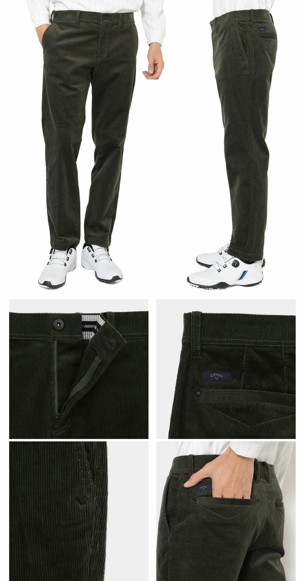 キャロウェイ ストレッチコーデュロイパンツ C25226108 メンズ
