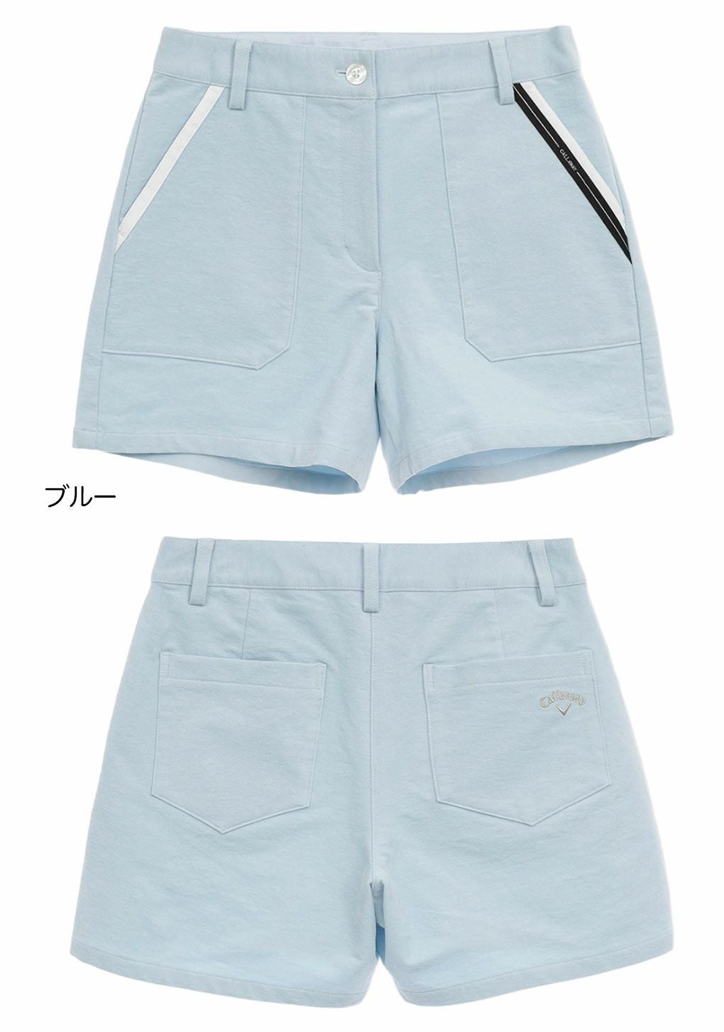 キャロウェイ8WAYストレッチモールスキンショートパンツC25227201レディースゴルフウェアゴルフ2025春夏モデル日本正規品