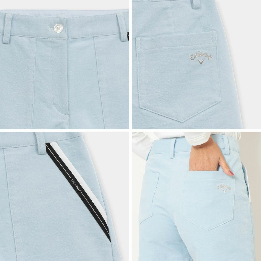 キャロウェイ8WAYストレッチモールスキンショートパンツC25227201レディースゴルフウェアゴルフ2025春夏モデル日本正規品