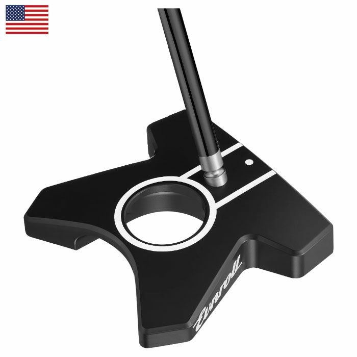 イーブンロールZEROZ1cs-Blackパターメンズ右用33,34,35インチUSA直輸入品EVNROLLゴルフクラブ並行輸入品