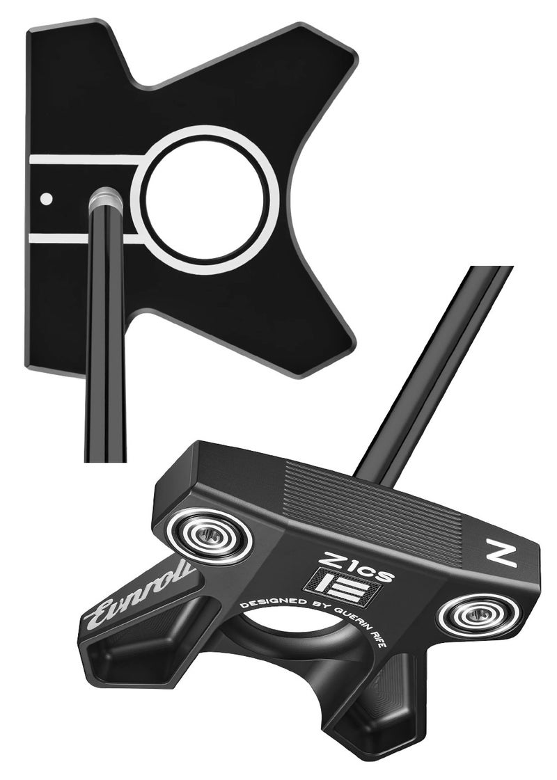 イーブンロールZEROZ1cs-Blackパターメンズ右用33,34,35インチUSA直輸入品EVNROLLゴルフクラブ並行輸入品