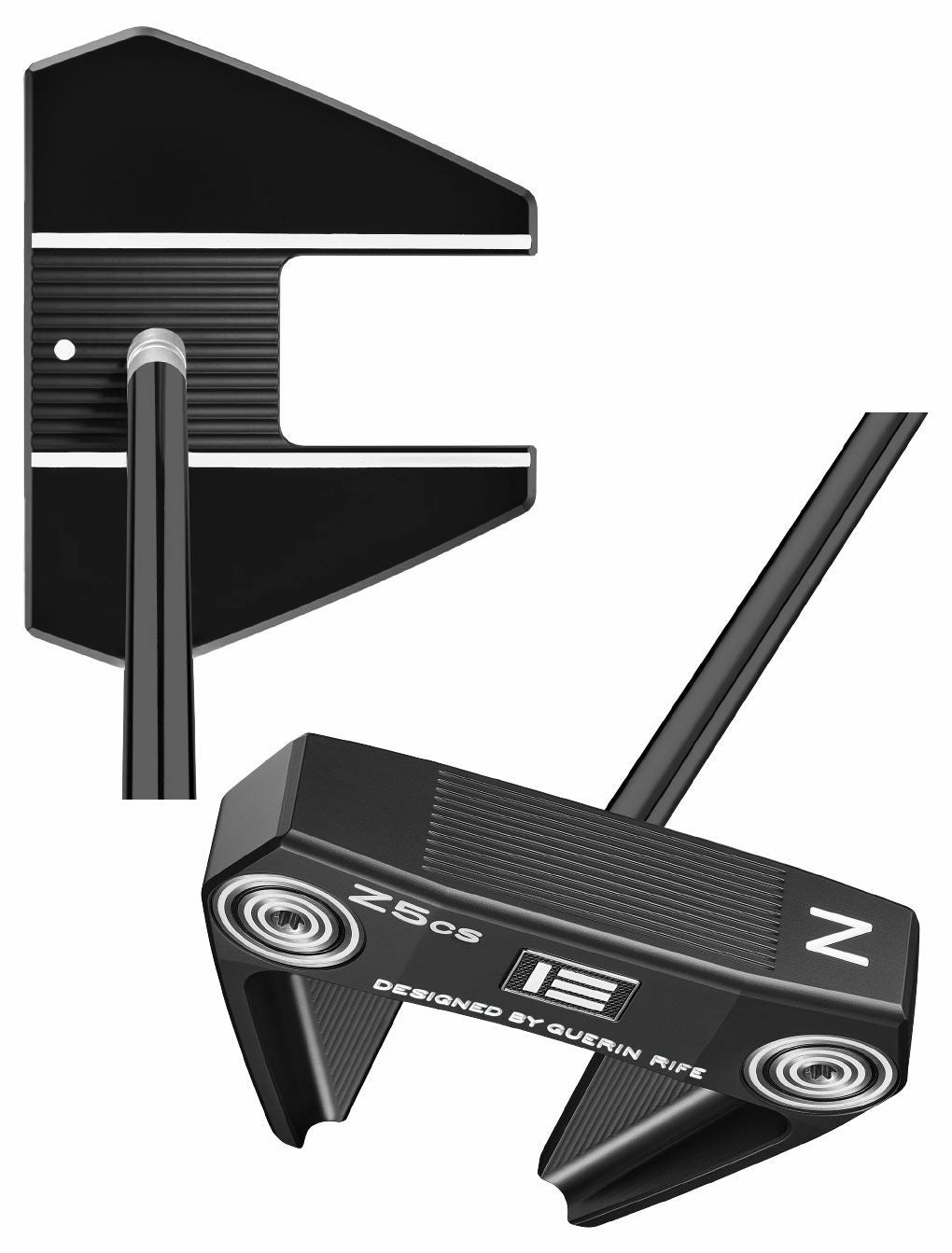 イーブンロールZEROZ5csHATCHBACK-Blackパターメンズ右用33,34,35インチUSA直輸入品EVNROLLゴルフクラブ並行輸入品