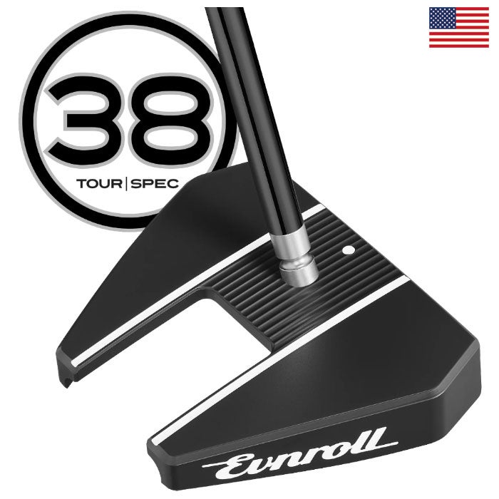 イーブンロール38TourSpecZEROZ5cs-Blackパターメンズ右用38インチ中尺USA直輸入品EVNROLLゴルフクラブ並行輸入品
