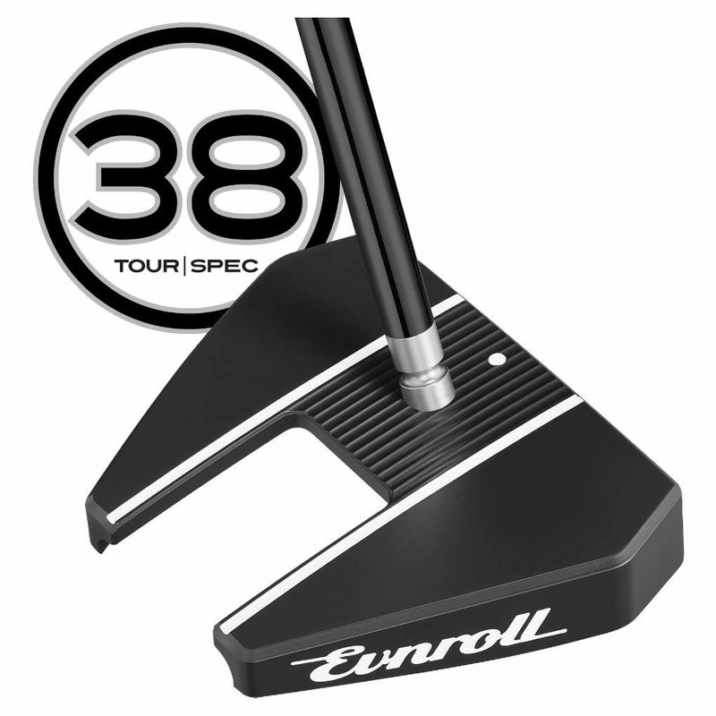 イーブンロール38TourSpecZEROZ5cs-Blackパターメンズ右用38インチ中尺USA直輸入品EVNROLLゴルフクラブ並行輸入品