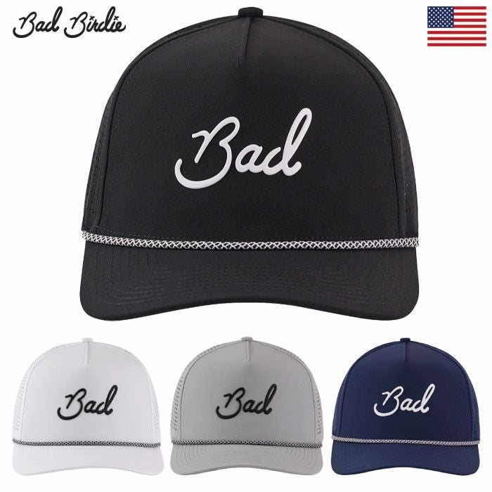 BadBirdieバッドバーディーメンズゴルフキャップ帽子2024年モデルUSA直輸入品