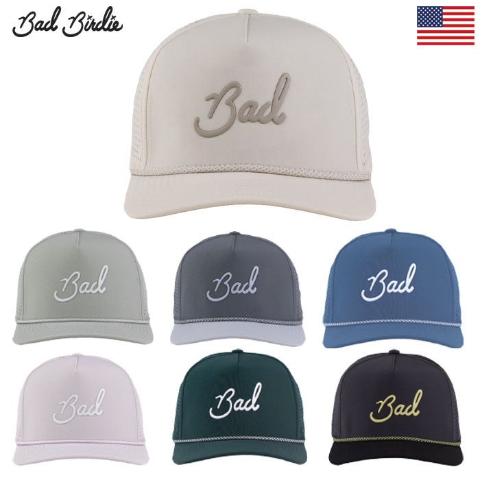 BadBirdieバッドバーディーメンズゴルフキャップ帽子2024年モデルUSA直輸入品