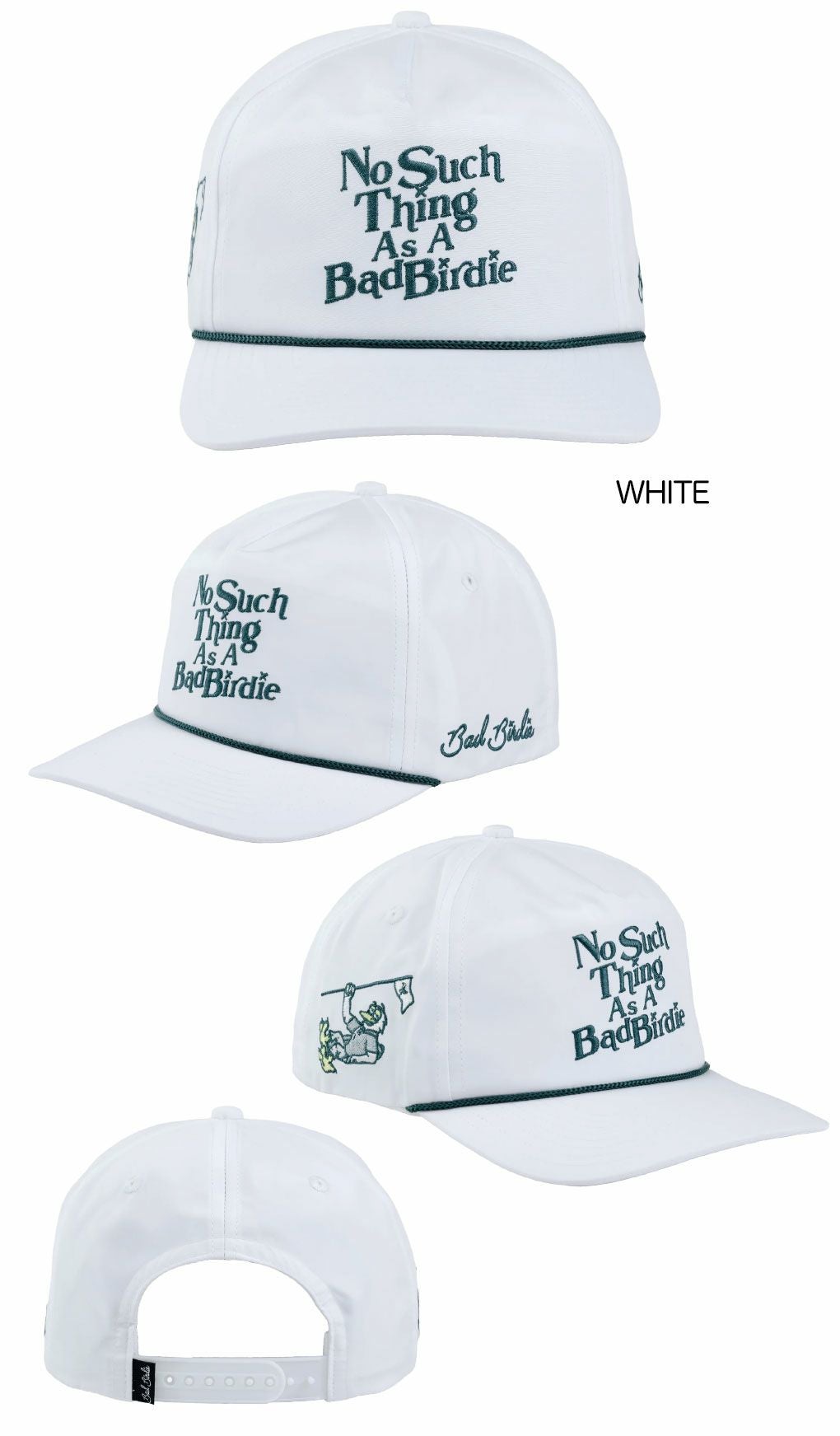 BadBirdieバッドバーディーメンズゴルフキャップ帽子2024年モデルUSA直輸入品