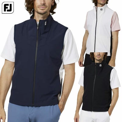 フットジョイFJパッカブル2重織撥水ベストFJ-F25-M01メンズゴルフウェアFOOTJOY2025秋冬モデル日本正規品