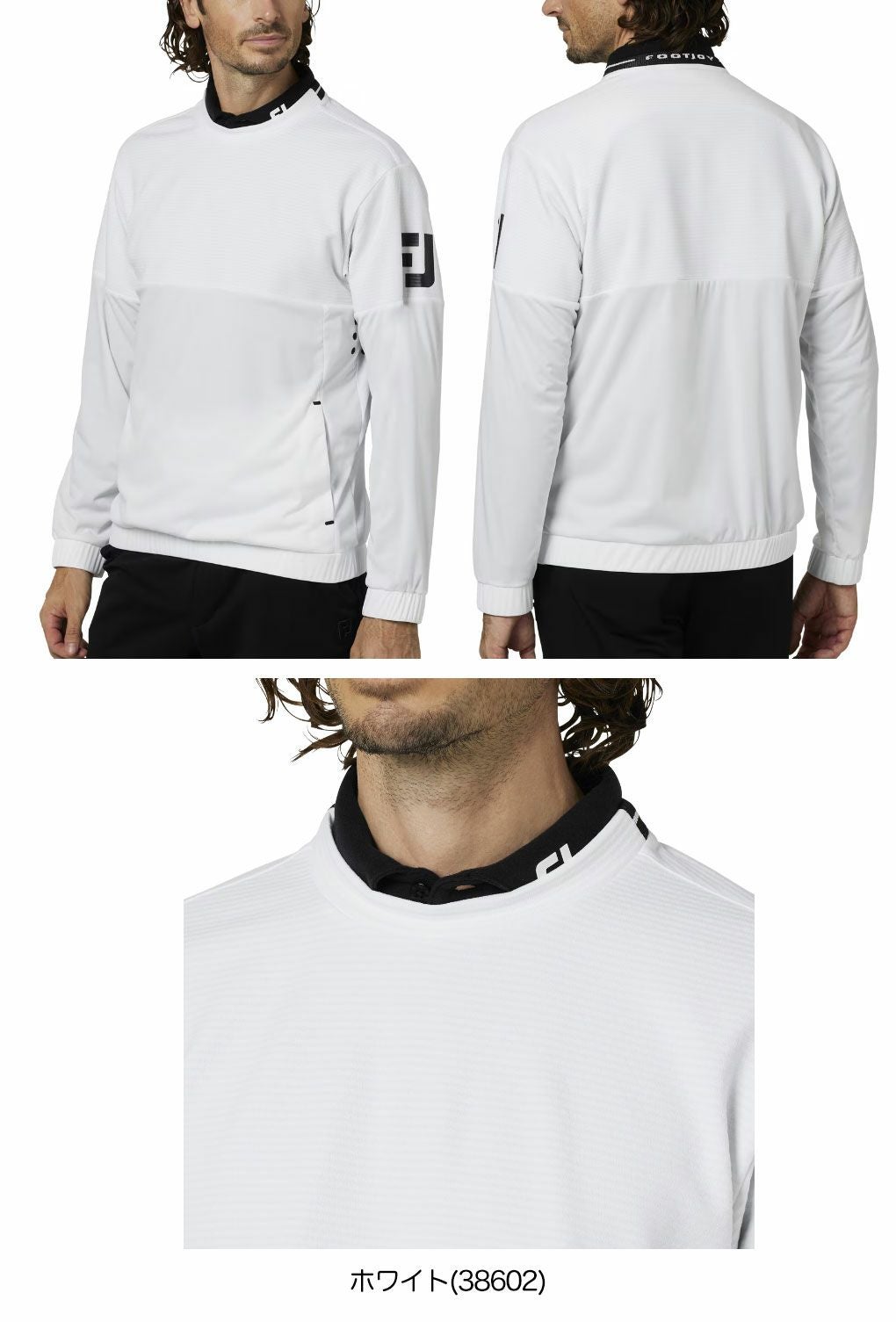 フットジョイFJパフォーマンスクルーネックプルオーバーFJ-F25-M02メンズゴルフウェアFOOTJOY2025秋冬モデル日本正規品