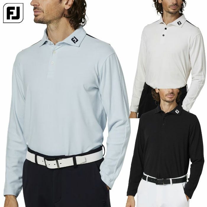 フットジョイ ハイストレッチ長袖ハイネックシャツ FJ-F25-S05 メンズ